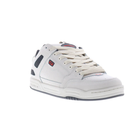 Globe Tilt Prime GBTILTPR Mens Gray Leather Skate Inspired Sneakers Shoes