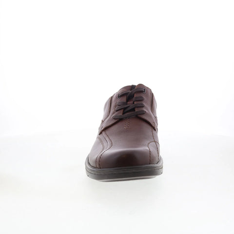 Clarks Gessler Lace Mens Brown Wide Oxfords & Lace Ups Casual Shoes