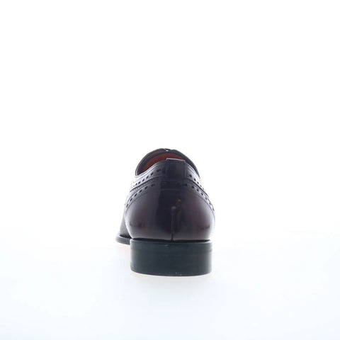 Mezlan Gianni 21157 Mens Red Leather Oxfords & Lace Ups Cap Toe Shoes