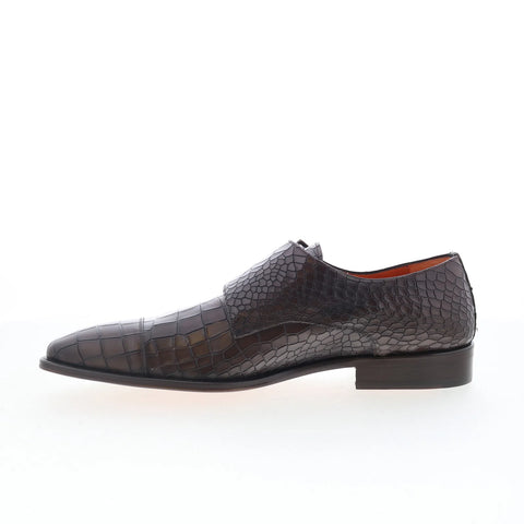 Mezlan Gianni 21216 Mens Brown Leather Loafers & Slip Ons Casual Shoes