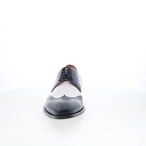 Mezlan Gianni 21220 Mens Black Oxfords & Lace Ups Wingtip & Brogue Shoes