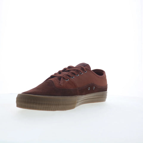 Globe Gillette GBGILL Mens Red Suede Lace Up Skate Inspired Sneakers Shoes