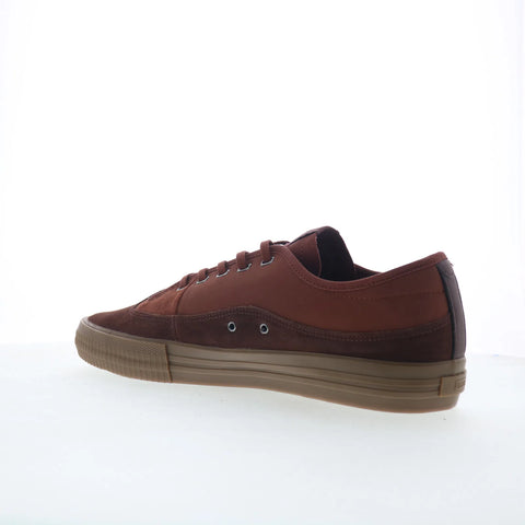 Globe Gillette GBGILL Mens Red Suede Lace Up Skate Inspired Sneakers Shoes