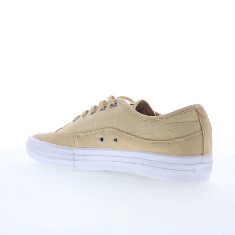 Globe Gillette GBGILL Mens Beige Canvas Lace Up Skate Inspired Sneakers Shoes