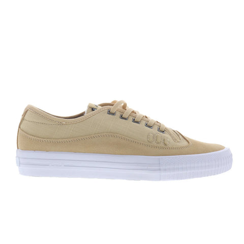 Globe Gillette GBGILL Mens Beige Canvas Lace Up Skate Inspired Sneakers Shoes