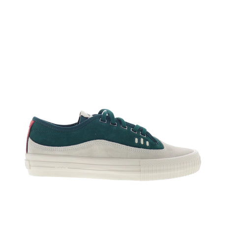 Globe Gillette GBGILL Mens Green Suede Lace Up Skate Inspired Sneakers Shoes