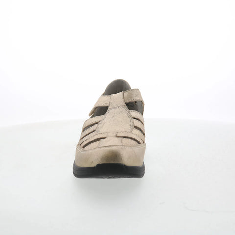 Drew Ginger 14321-9G Womens Gold Leather Strap Sandals Shoes