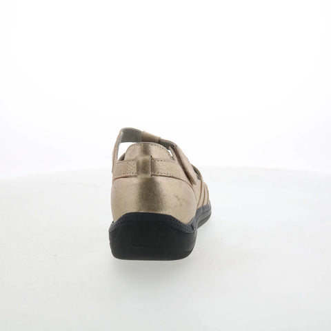 Drew Ginger 14321-9G Womens Gold Leather Strap Sandals Shoes
