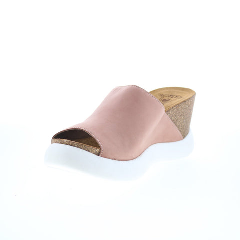 Fly London Gino GINO966FLY-003 Womens Pink Slides Sandals Shoes