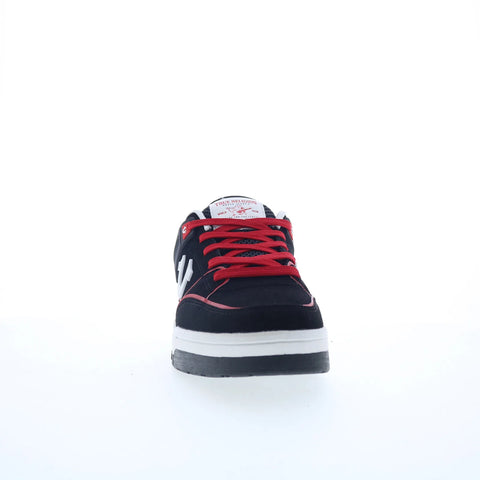 True Religion Ginuwine Mens Black Canvas Lace Up Lifestyle Sneakers Shoes