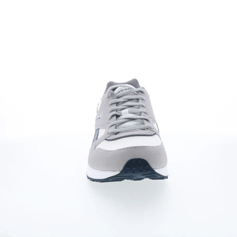 Reebok GL 1000 Mens White Synthetic Lace Up Lifestyle Sneakers Shoes