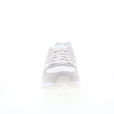 Reebok GL 1000 Womens Gray Suede Lace Up Lifestyle Sneakers Shoes