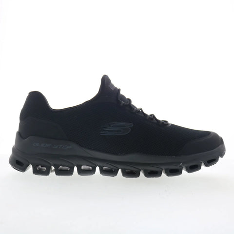 Skechers Glide-Step - Noltek 233016-BBK Mens Black Lifestyle Sneakers Shoes