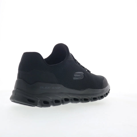 Skechers Glide-Step - Noltek 233016-BBK Mens Black Lifestyle Sneakers Shoes
