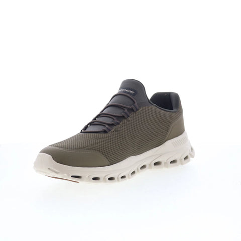 Skechers Glide-Step - Noltek 233016-OLV Mens Green Lifestyle Sneakers Shoes