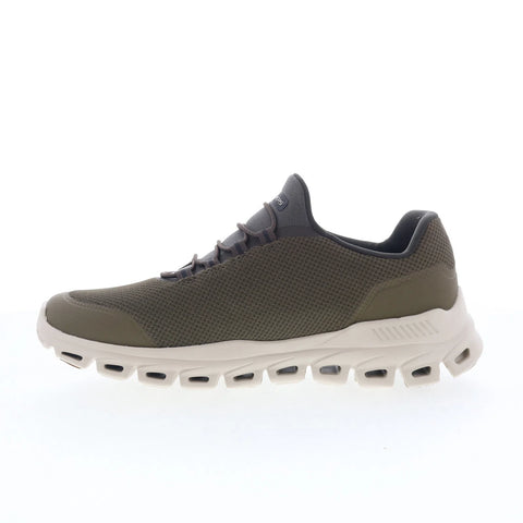 Skechers Glide-Step - Noltek 233016-OLV Mens Green Lifestyle Sneakers Shoes
