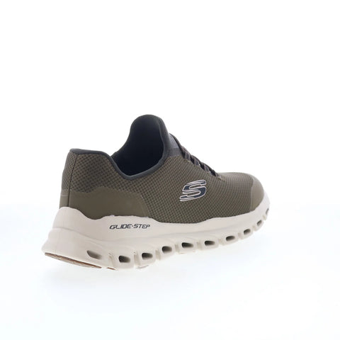 Skechers Glide-Step - Noltek 233016-OLV Mens Green Lifestyle Sneakers Shoes