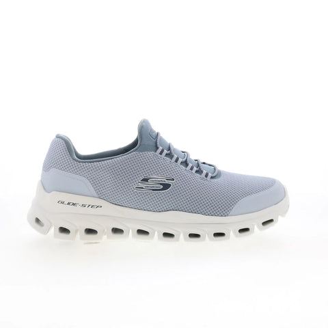 Skechers Glide-Step - Noltek Mens Gray Wide Lifestyle Sneakers Shoes