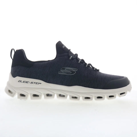 Skechers Glide-Step - Ryla Mens Black Wide Lifestyle Sneakers Shoes