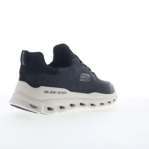 Skechers Glide-Step - Ryla Mens Black Wide Lifestyle Sneakers Shoes