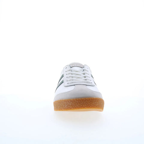 Gola Harrier Leather CMB426 Mens White Leather Lifestyle Sneakers Shoes