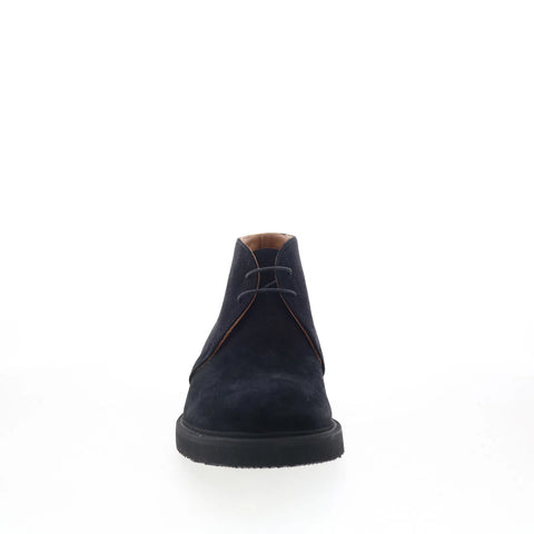 Aquatalia Golliard TM5GOLA1 Mens Black Suede Lace Up Chukkas Boots