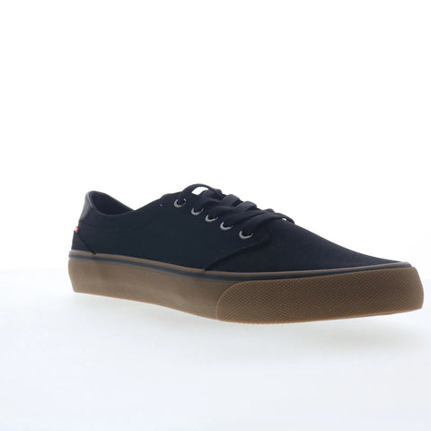 Globe Goodstock GBGOODST Mens Black Canvas Skate Inspired Sneakers Shoes