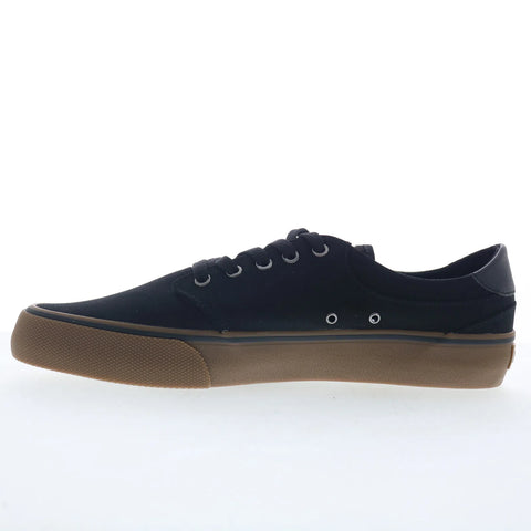 Globe Goodstock GBGOODST Mens Black Canvas Skate Inspired Sneakers Shoes