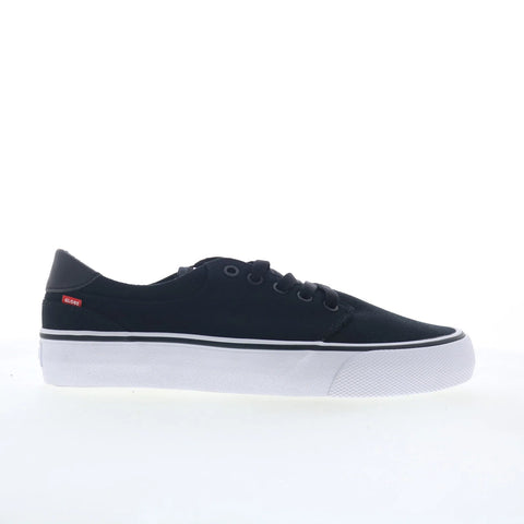 Globe Goodstock GBGOODST Mens Black Canvas Skate Inspired Sneakers Shoes