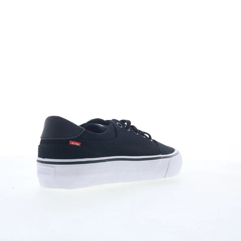 Globe Goodstock GBGOODST Mens Black Canvas Skate Inspired Sneakers Shoes