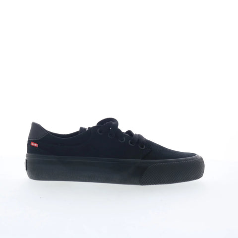 Globe Goodstock GBGOODST Mens Black Canvas Lace Up Skate Inspired Sneakers