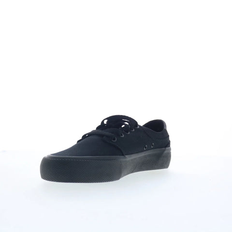 Globe Goodstock GBGOODST Mens Black Canvas Lace Up Skate Inspired Sneakers