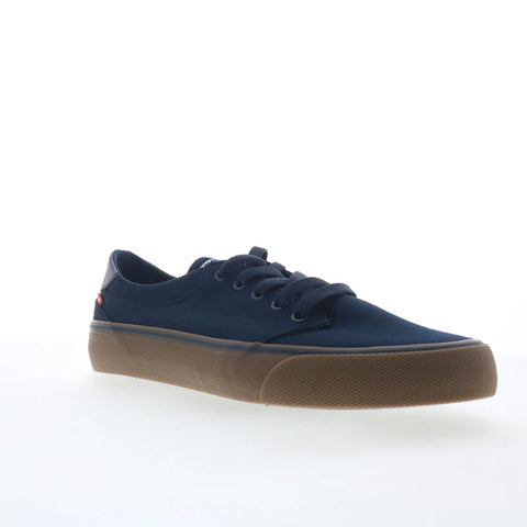 Globe Goodstock GBGOODST Mens Blue Canvas Skate Inspired Sneakers Shoes