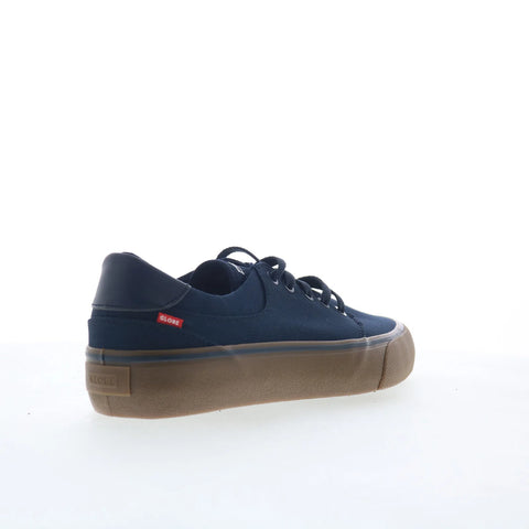 Globe Goodstock GBGOODST Mens Blue Canvas Skate Inspired Sneakers Shoes