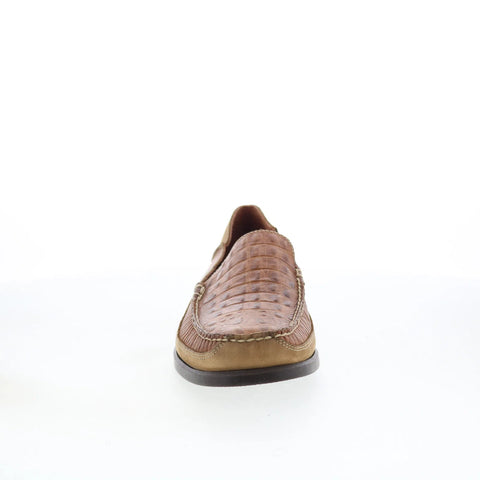 T.B. Phelps Gordon Mens Brown Leather Loafers & Slip Ons Casual Shoes