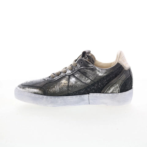 A.S. 98 Gordy Womens Black Leather Lace Up Lifestyle Sneakers Shoes