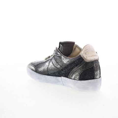 A.S. 98 Gordy Womens Black Leather Lace Up Lifestyle Sneakers Shoes