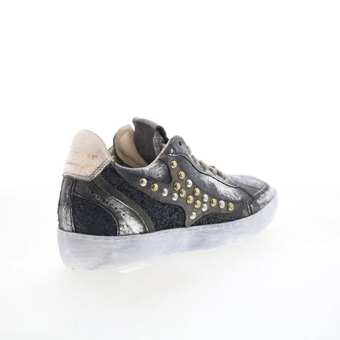 A.S. 98 Gordy Womens Black Leather Lace Up Lifestyle Sneakers Shoes