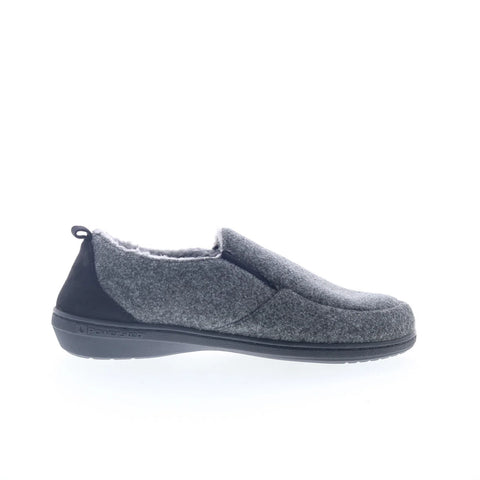 PowerStep Gore Slippers 8802-2012 Mens Gray Synthetic Clogs Slippers Shoes
