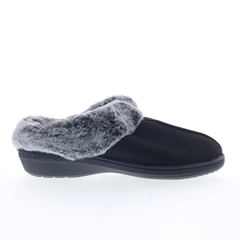 PowerStep Gore Slippers 8852-1006 Mens Black Synthetic Clogs Slippers Shoes