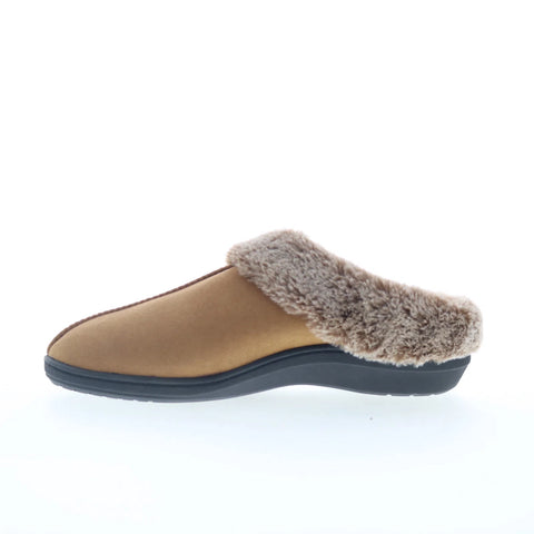 PowerStep Gore Slippers 8852-3010 Mens Brown Synthetic Clogs Slippers Shoes