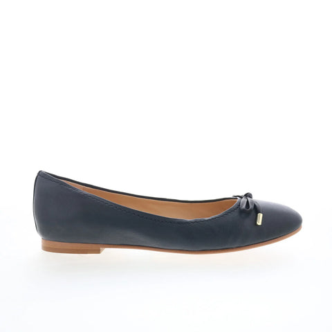 Clarks Grace Lily 26123052 Womens Black Leather Slip On Ballet Flats Shoes