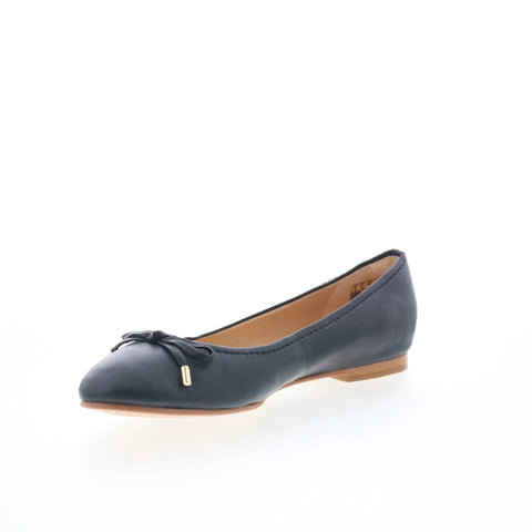 Clarks Grace Lily 26123052 Womens Black Leather Slip On Ballet Flats Shoes