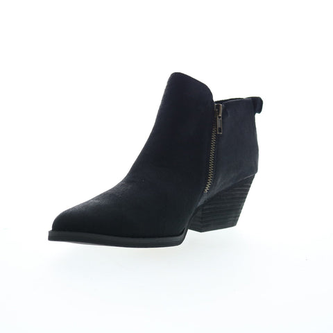 Very Volatile Gracemont PVV700 Womens Black Leather Ankle & Booties Boots