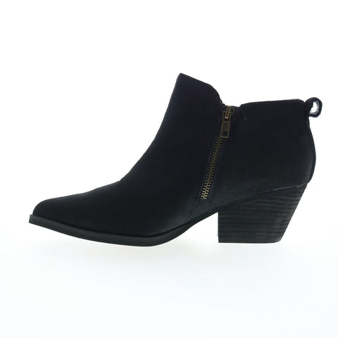 Very Volatile Gracemont PVV700 Womens Black Leather Ankle & Booties Boots