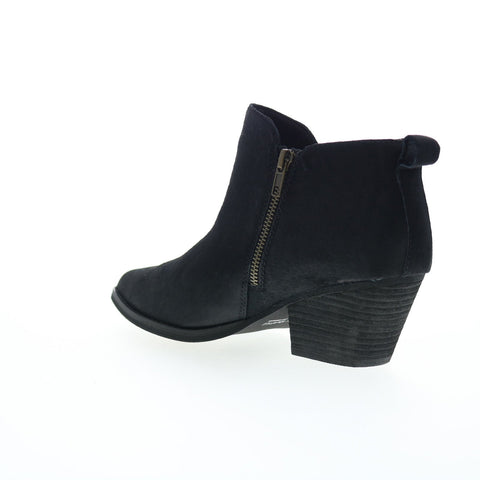 Very Volatile Gracemont PVV700 Womens Black Leather Ankle & Booties Boots