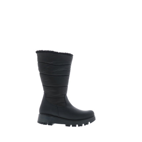 Bos. & Co. Gracen Prima Womens Black Leather Zipper Casual Dress Boots
