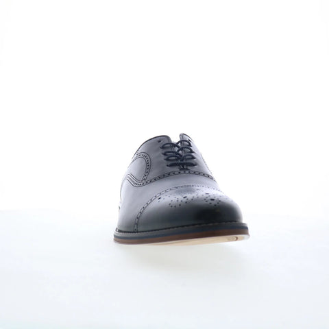 Johnston & Murphy Grady Cap Toe Mens Black Oxfords & Lace Ups Cap Toe Shoes