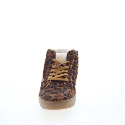 A.S. 98 Grahm Womens Brown Synthetic Lace Up Lifestyle Sneakers Shoes