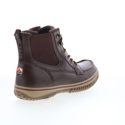Pajar Grainger PDPAB00196.01 Mens Brown Leather Lace Up Casual Dress Boots